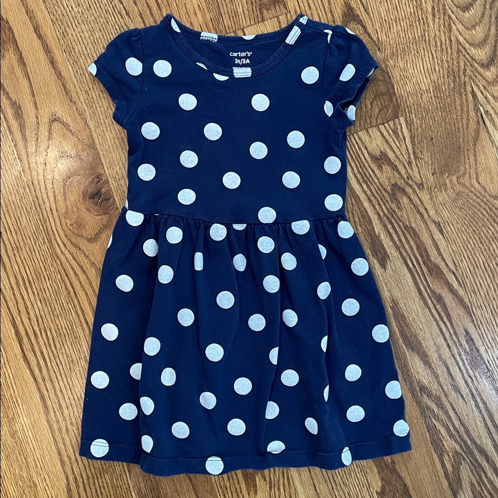 Girl’s Carter’s Brand Dress. Size 3T. Excellent/Like New Condition.